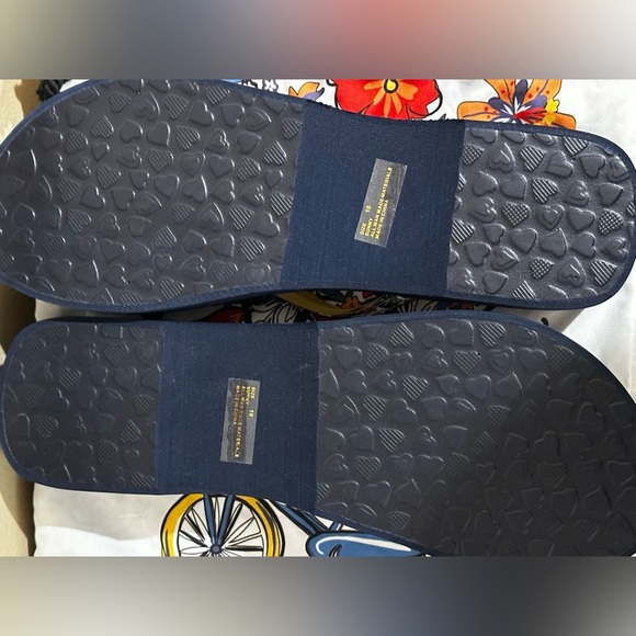 Brighton Women's Floral Flip Flops - Multicolor - Picture 4 of 5